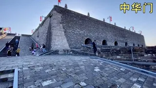 南京明城墙的中华门，世界规模最大，保存最完好的一座堡垒瓮城