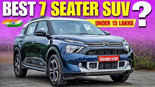 Best 7 Seater Suv Under 15 Lakhs- Exclusive🚗👌🔥Best Suv In India 2024✅Best 7 Seater Cars In India🔥