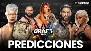 PREDICCIONES WWE DRAFT 2024 | TierList