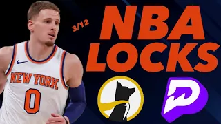 PRIZEPICKS NBA TACO TUESDAY 3/12/24 - FREE PICKS!!! - BEST PLAYER PROPS - $500 GIVEAWAY!! - NBA BETS