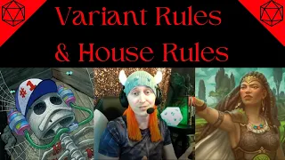 Ranking Variant and House Rules