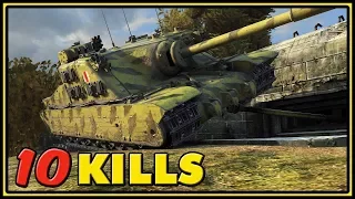 Tortoise - 10 Kills - World of Tanks Gameplay