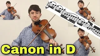 Canon in D by Pachelbel for 4 Violas