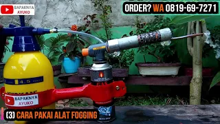 FOR SALE //CARA RAKIT DAN PAKAI ALAT FOGGING MINI AYUKO