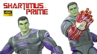 Marvel Select Hulk Nano-Gauntlet & Disney Store Exclusive Diamond Avengers Endgame 4K Figure Review