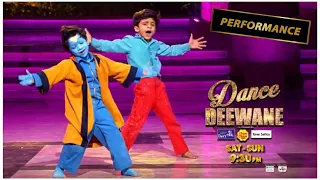 Yuvraj And Yuvansh Did A Amazing Dance Performance On Stage | Funny Moment | Madhuri Dixit, Sunil