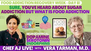 Sure, You've Heard about Sugar Addiction But What is  Food Addiction with Vera Tarman, M.D.