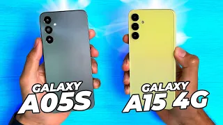 Galaxy A05s vs A15 4G - Comparativo Completo