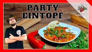 Mitternachtssuppe | Party Eintopf | Party Suppe | vegetarischer Eintopf