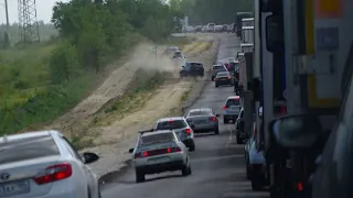 ДАЛЬНОБОЙ ПО РОССИИ 🇷🇺 Трасса М5 ужасные пробки Самара Уфа Челябинск 🤦#дальнобой #volvo #россия