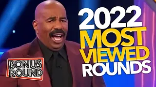 BEST Of 2022 Family Feud MOST VIEWED Rounds With Steve Harvey