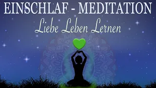 Liebevoll einschlafen & durchschlafen - Meditation für Selbstliebe 💖 Selbstvertrauen 💖 Selbstwert