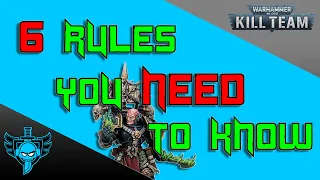 Kill Team - 6 Advanced Rules you NEED To Know!