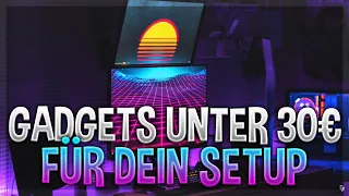 GADGETS UNTER 30EURO für DEIN GAMING SETUP! Teil 2 | Top 5 Gaming Gadgets! | Wolltixx