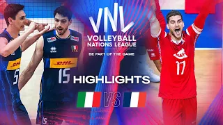 Points Scored By Italy 🇮🇹 🆚 🇫🇷 France | Week 2 | Men's VNL 2024