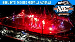 World of Outlaws NOS Energy Drink Sprint Cars | Knoxville Raceway | August 12, 2023 | HIGHLIGHTS