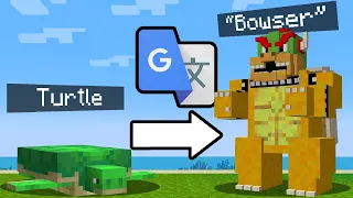 I google translated minecraft mobs 1,000,000 times