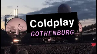 Coldplay - Viva La Vida & Hymn for the Weekend (Gothenburg, Sweden)