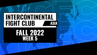 ICFC TEKKEN Asia: Fall 2022 - Week 5