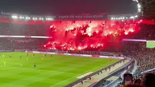 Paris Saint Germain Fans Amazing Pyro Show Vs Nantes
