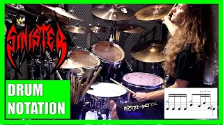 HOW TO PLAY Cross the Styx by SINISTER on Drums