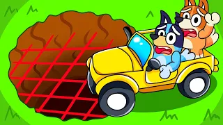 BLUEY Y BINGO NO CAIGAS al AGUJERO  INFINITO! 😱🐶 LAS AVENTURAS DE BLUEY Y BINGO