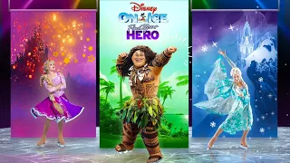 [4K] ❄️DISNEY ON ICE: FIND YOUR HERO 2024!  FRONT VIEW SEAT