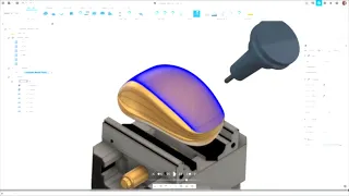 Flow 5 axis toolpath