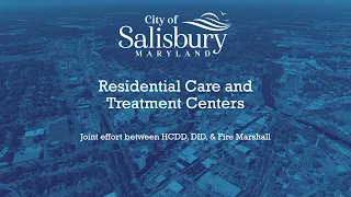 Salisbury City Council Work Session and Special Meeting, 1/16/2024