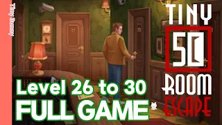 50 Tiny Room Escape Level 26 27 28 29 30 Full Game Walkthrough