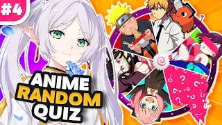 ANIME RANDOM QUIZ #4 🍥 Ultimate challenge ✅ Test Your Anime Level!