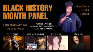 Black History Month - Live Panel with Black Vegans