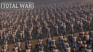 Massive Battle | Ottoman vs The Papal States  | cinematic total war