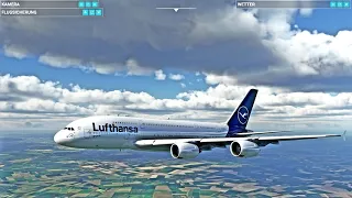 Microsoft Flight Simulator 2020 Kurzflug mit dem Airbus A380 von Düsseldorf nach Köln-Bonn EDDL-EDDK