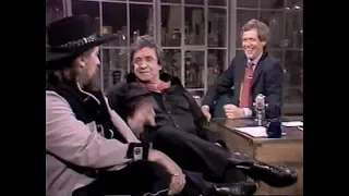 Johnny Cash & Waylon Jennings Collection on Letterman, 1983-1995