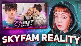 ДАША СМОТРИТ: РЕАКЦИЯ ДАНИ БУМА на НОВЫЕ ОТНОШЕНИЯ BAD BARBIE | SKYFAM REALITY | 5 серия