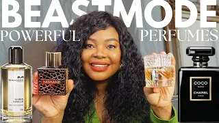 TOP LONG LASTING POWERFUL BEASTMODE PERFUMES IN MY ENTIRE PERFUME COLLECTION | INTOXICATING SCENTS