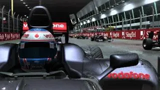 F1 2010 - Xbox 360 night video