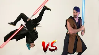 Jedi VS Sith In Real Life (Star Wars, Parkour, Lightsaber)