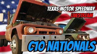 LIVE from the #c10 nationals #Texasmotorspeedway #Trucks #truckshow