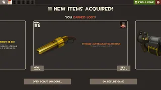 [TF2:MVM] Australium Scattergun Pull From Tour 20. First Australium!