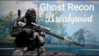 Ghost Recon Breakpoint- NEW Sniper Kills/Stealth Action & CQC-Takedowns Gameplay