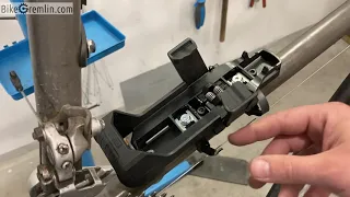 How to mount Abus Bordo 6500 bicycle frame bracket [1037]