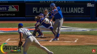 Toronto Blue Jays vs Texas Rangers 4K! Full Game Highlights MLB The Show 22 PS5 Gameplay