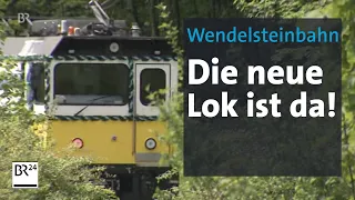 "Nr. 5": Die neue Lok der Wendelsteinbahn | Abendschau | BR24