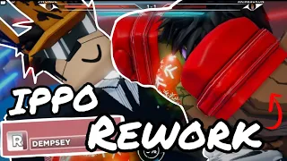 NEW IPPO REWORK... IS FINALLY HERE!! || UNTITLED BOXING GAME NEW UPDATE