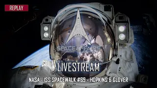 NASA - ISS Spacewalk #69 - Mike Hopkins & Victor Glover - January 27, 2021