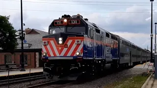 A Very Crazy Rush Hour Barrington Metra Station With A Few Rare Things   8/19/22