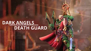 Dark Angels vs Death Guard NEW CODEX - A 10th Edition Warhammer 40k Battle Report