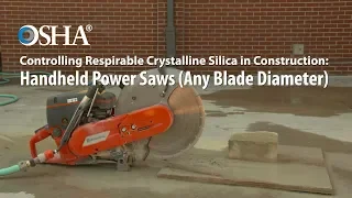 Controlling Respirable Crystalline Silica in Construction: Handheld  Power Saws (Any Blade Diameter)